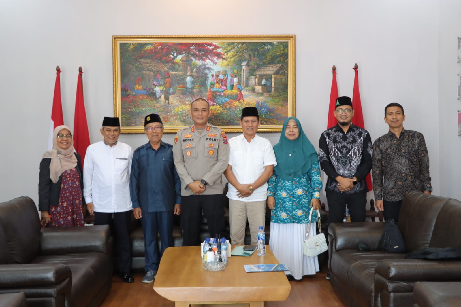 Kapolres Asahan Jumat Curhat Dengan Pengurus PD Muhammadiyah
