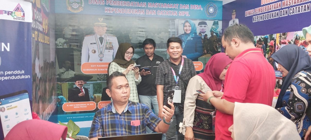Dinas PMD Dukcapil Sumut Buka Pelayanan KTP Elektronik