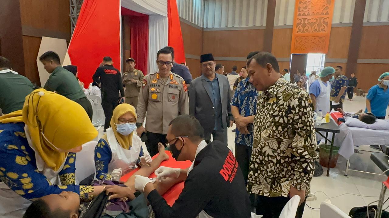 Polresta Deli Serdang Gelar Khitanan dan Vaksin Massal, sambut HUT Bhayangkara Ke-77