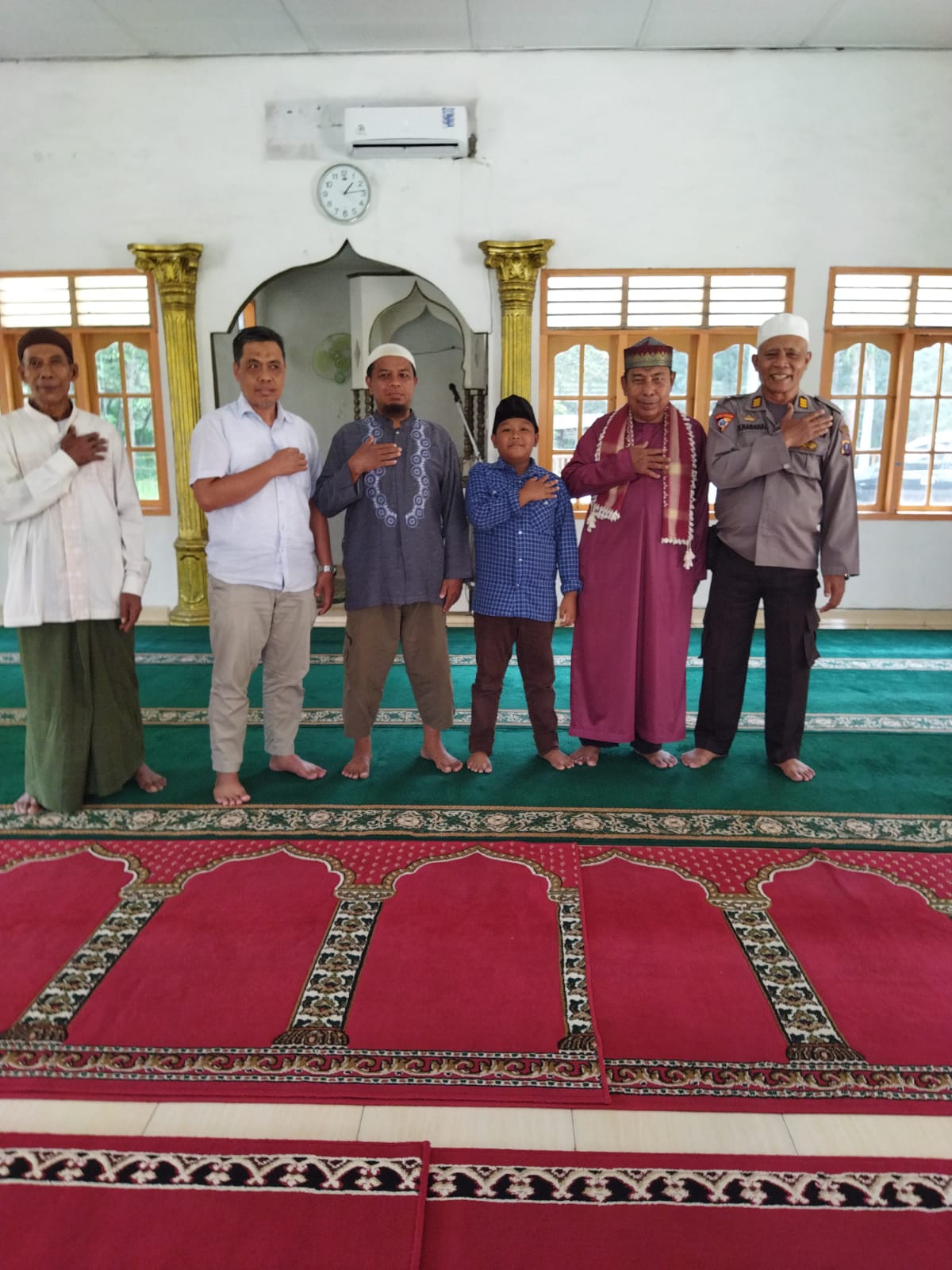 Laksanakan Jumar Curhat di Masjid AN Nur, Ini Kata Kapolres Asahan