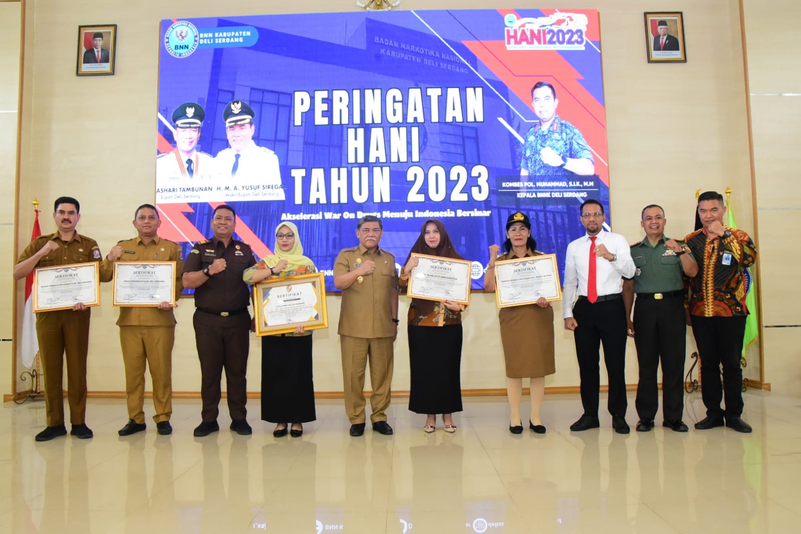 HANI 2023, Wabup: Kejahatan Narkotika Harus Ditangani Serius