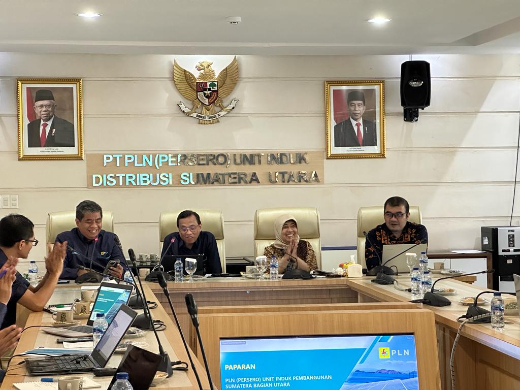 Kementerian BUMN Lakukan Monitoring Kondisi Ketenagalistrikan di Sumut
