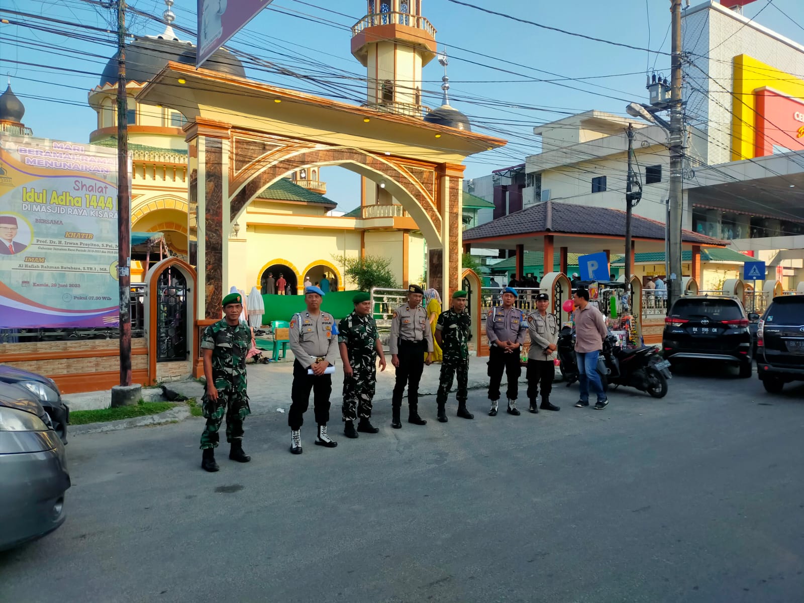 Masyarakat Desa Air Joman dan Kades Pasang Spanduk, Menolak Praktek Perjudian dan Narkoba