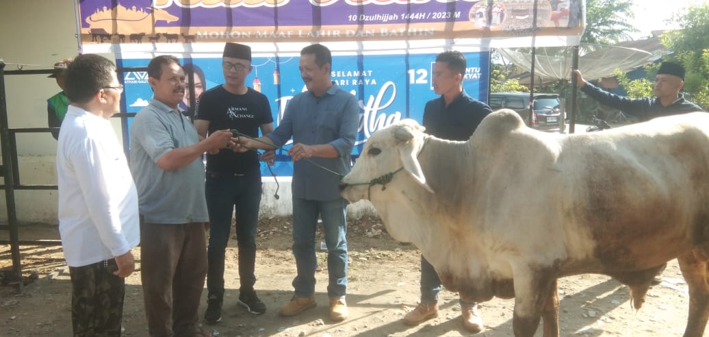 Masyarakat Tanah Garam Baru Pertama Kali Kami Dapat Hewan Kurban dari Anggota DPR RI