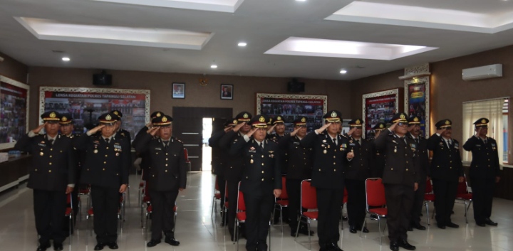 Kapolres Tapsel Ikuti Upacara Hari Lahir Pancasila, Ini Pesannya