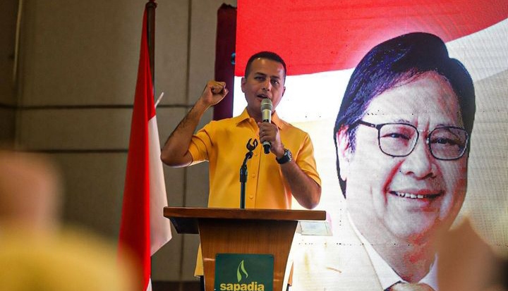 Silaturahmi bersama Ketum Golkar, Musa Rajekshah Paparkan Target 24 Kursi Sumut dan 277 Kursi di Kabupaten Kota Pemilu 2024