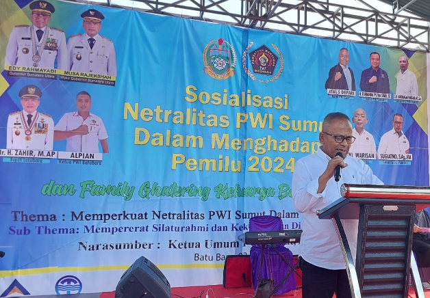 Ketua PWI Pusat Atal S Depari Ingatkan Anggota Jaga Sikap Netralitas Pemilu 2024