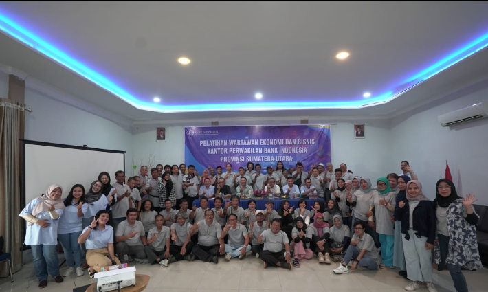 66 Wartawan Ekonomi dan Bisnis di Medan Ikut Pelatihan Jurnalistik 