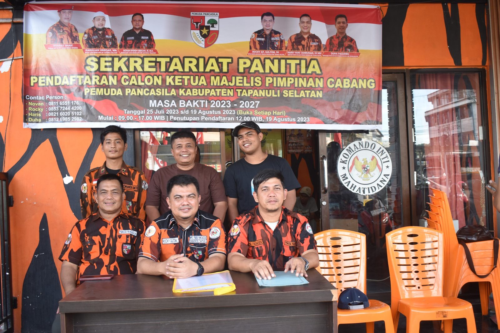 Telah di Buka...Pendaftaran Calon Ketua MPC Pemuda Pancasila Tapanuli Selatan Periode 2023-2027
