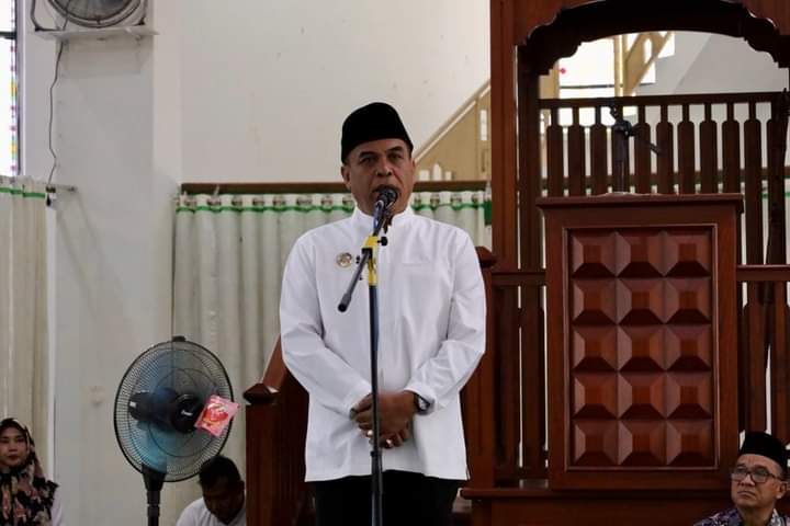 Bupati Madina Sukhairi Nasution Lepas 48 Kafilah Untuk Ikuti MQK Tingkat Nasional