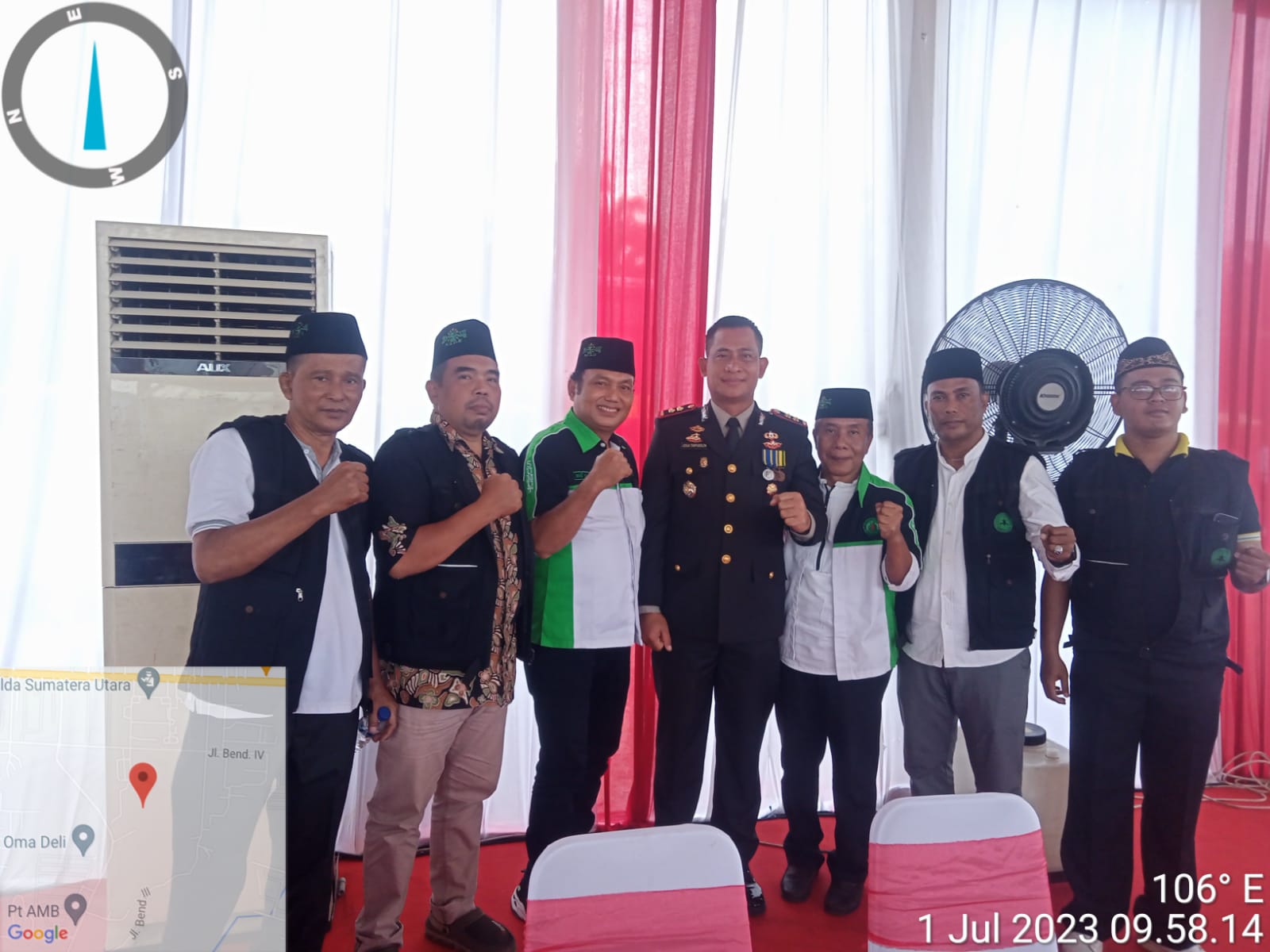 Bakopam Sumut Hadiri HUT ke 77 Polri, Ibnu Hajar : Semoga Terus Dicintai Rakyat