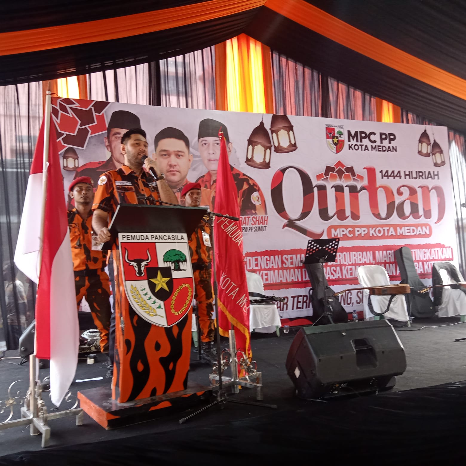 MPC PP Kota Medan Sembelih 10 Ekor Hewan Qurban di Hari Raya Idul Adha 2023.