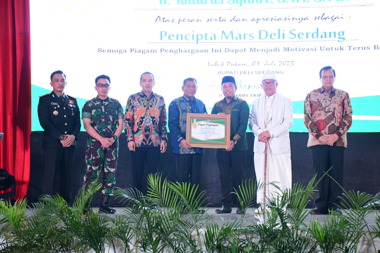 Upacara Hari Jadi ke-77 Kabupaten Deli Serdang  Bupati: Potensi & Keistimewaan yang Ada Harus Membuat Bangga Jadi Warga Deli Serdang