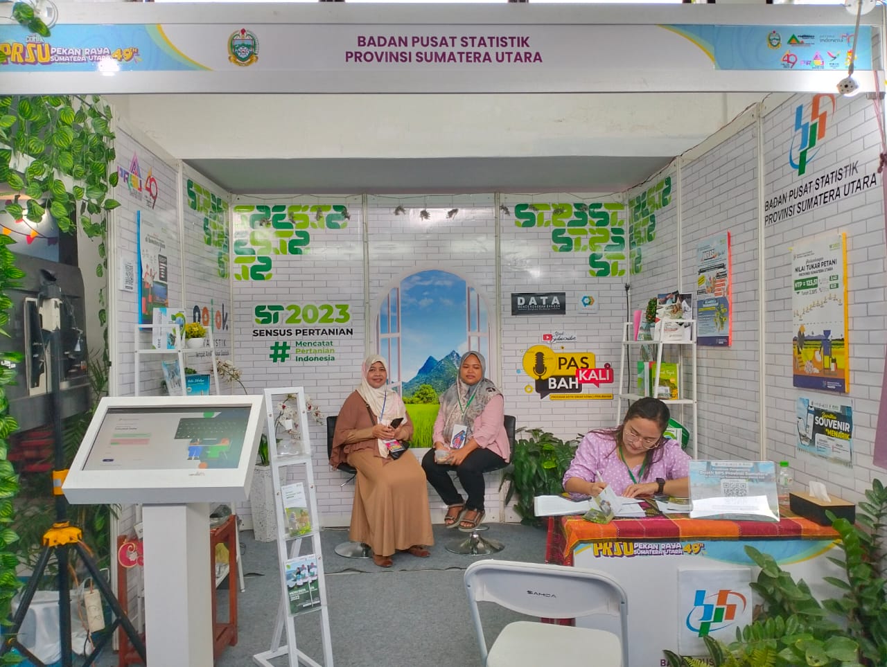 BPS Provinsi Sumatera Utara Siapkan Ruang Informasi Publikasi dan Konsultasi di PRSU