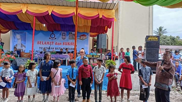 Bupati Toba hadiri Pesta Pembangunan Rumah Dinas HKBP Marom Resort Marom Maranatha