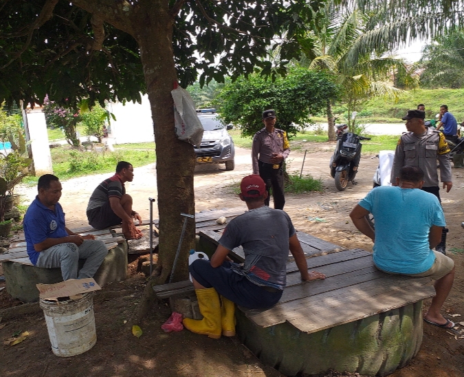 Polsek Prapat Janji Gencar Himbauan Tentang Karhutla