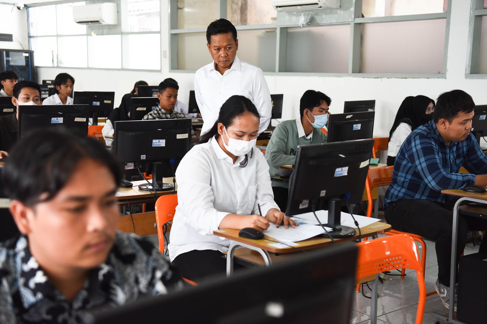 USU Gelar UTBK Seleksi Mandiri PTN Barat Diikuti 1.861 Peserta