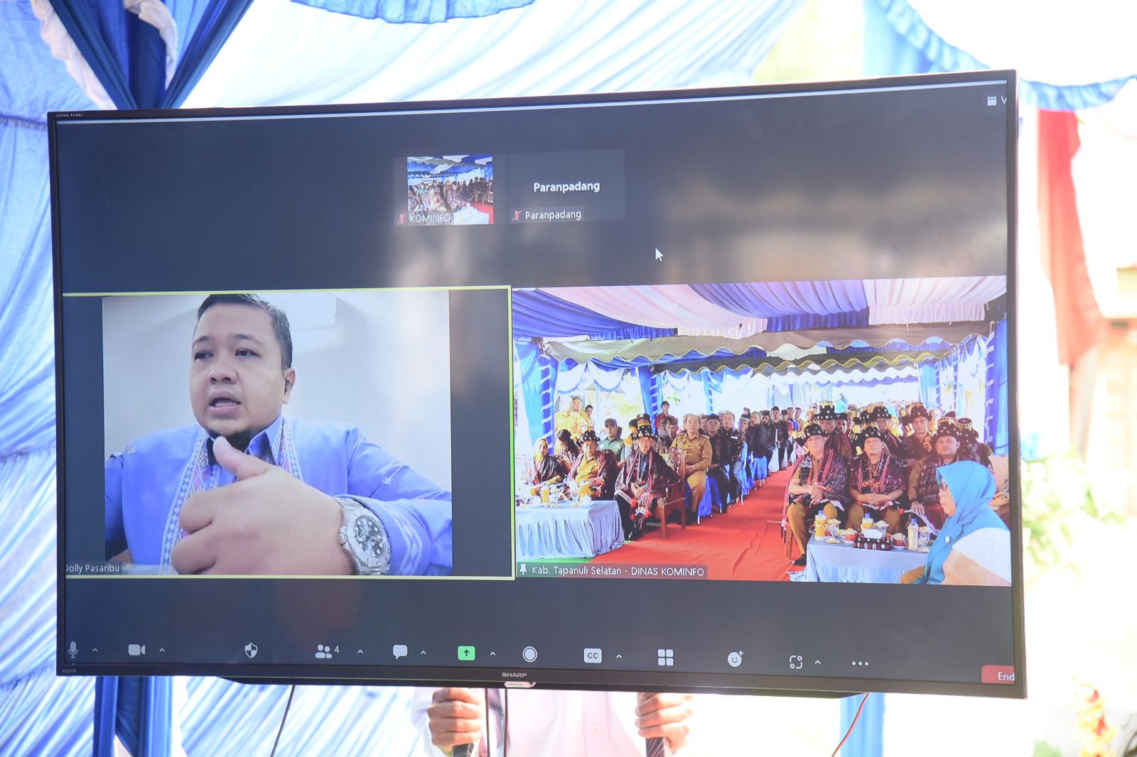 Bupati Tapsel Dolly Pasaribu Harap Desa Paran Padang Raih Juara Lomba Desa Binaan Tingkat Provinsi Sumut