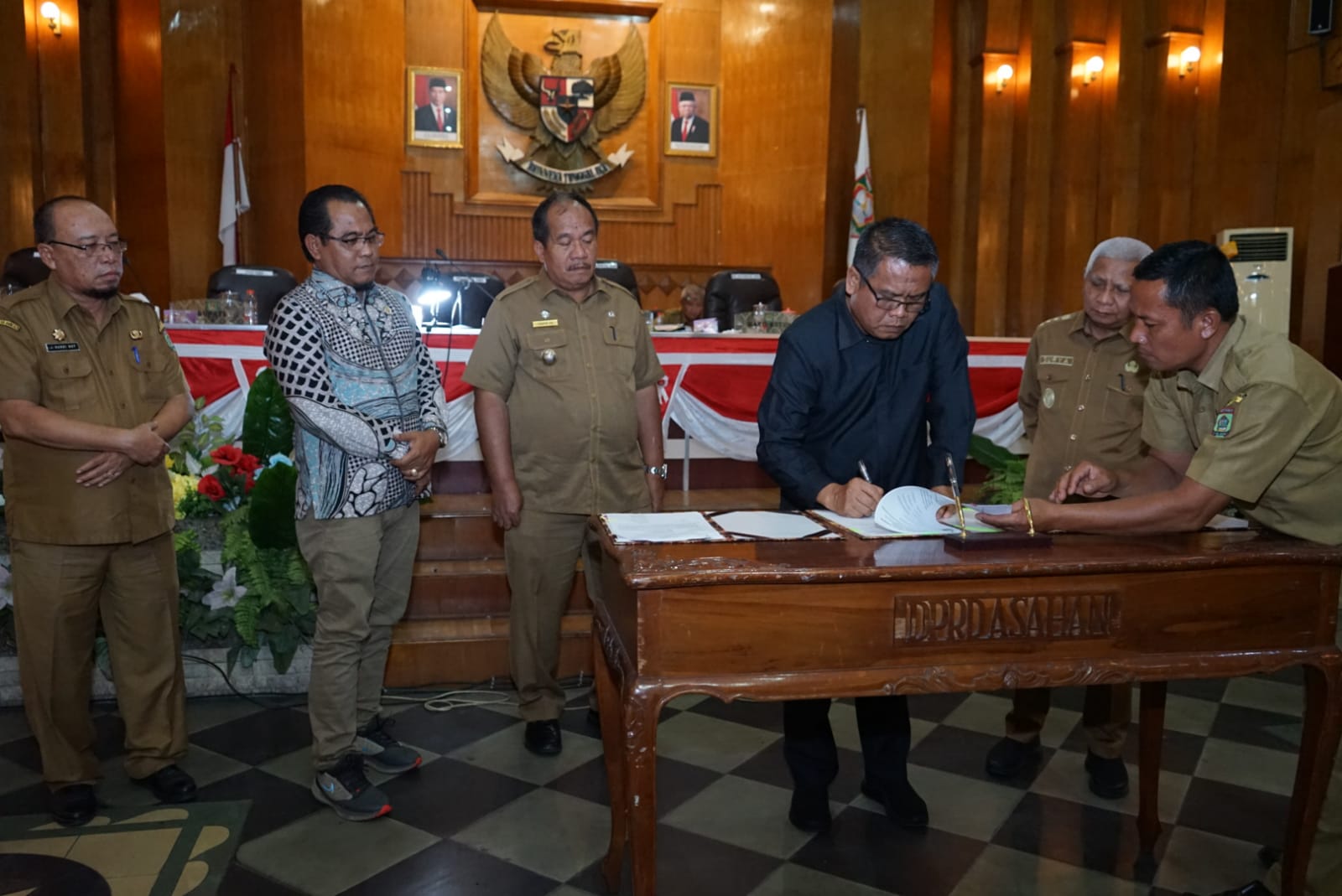 Bupati Asahan Ikuti Rapat Paripurna DPRD Kabupaten Asahan