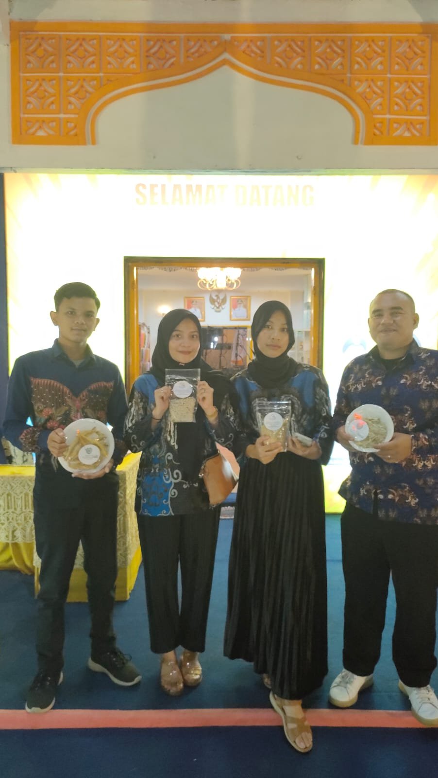 Produk Olahan Ikan Asin dan Teri Nasi Sei Berombang Ikut Ramaikan Paviliun Labuhan Batu