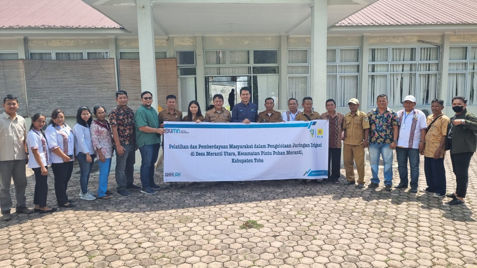 PLN Dukung Pelatihan Jaringan Irigasi di Kabupaten Toba