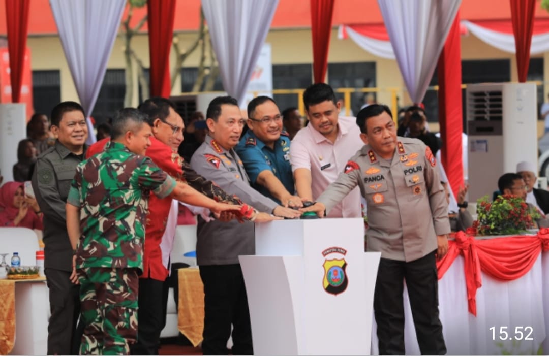 Kapolri Resmikan Mapolres Tapanuli Selatan