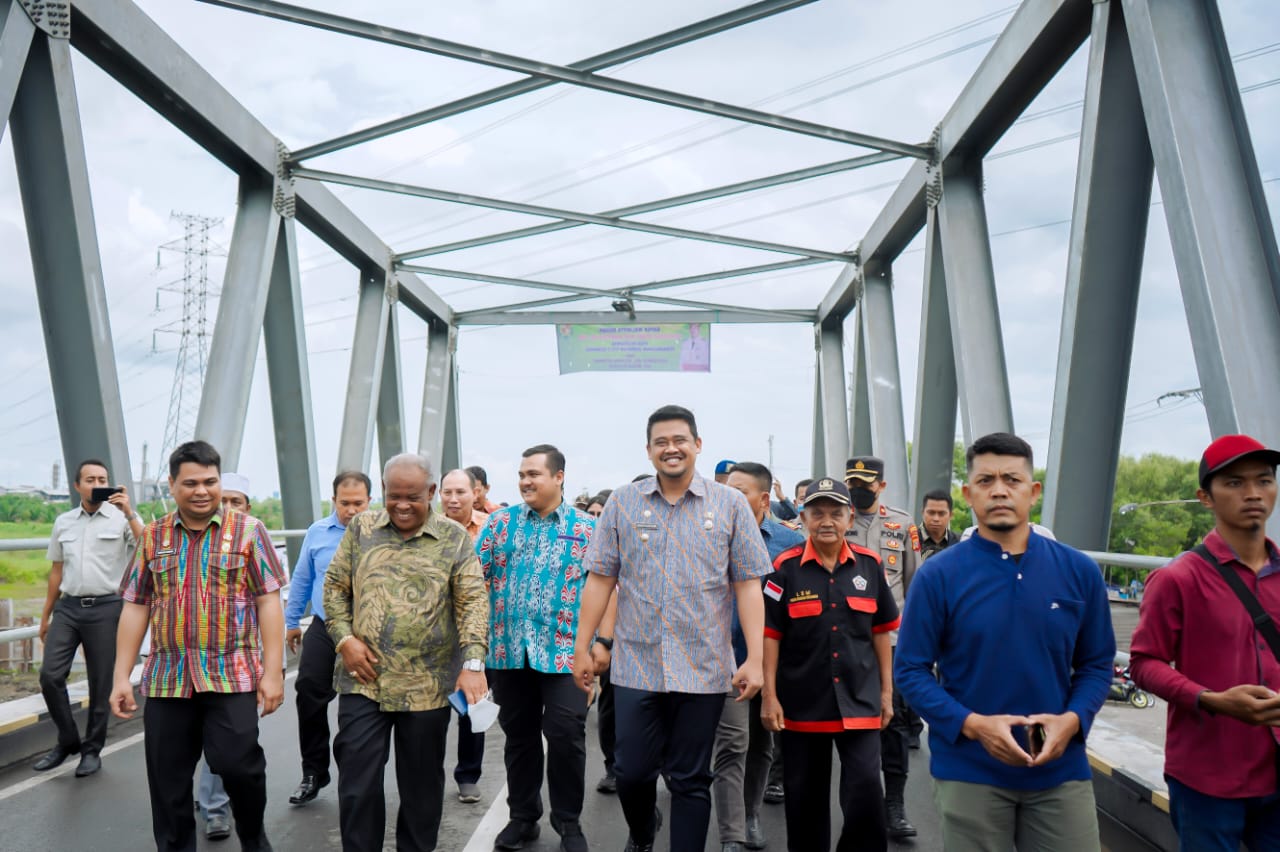 Di 3 Tahun Kepemimpinan Bobby Nasution, Bangun & Rehabilitasi 12 Jembatan