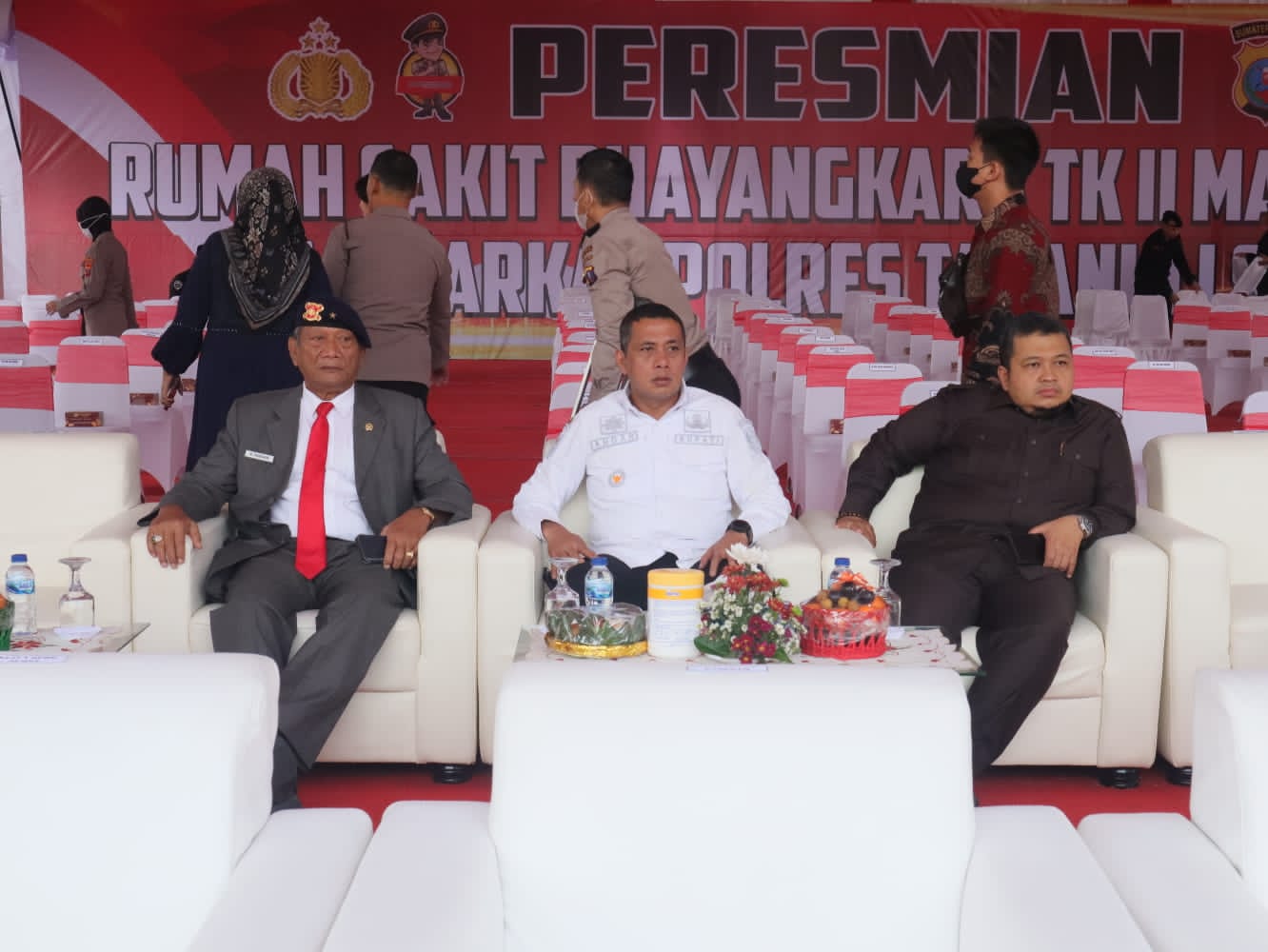 Bersama Kapolri, Bupati Dolly Pasaribu Hadiri Peresmian Renovasi Rumah Sakit Bhayangkara Polri Tingkat II Medan dan Mapolres Tapsel