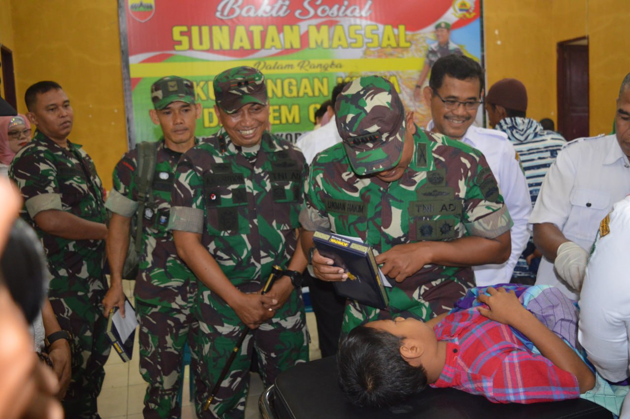 Kunjungan Kerja Danrem 023/KS Di Wilayah Kodim 0212/Tapsel, Ini Arahannya