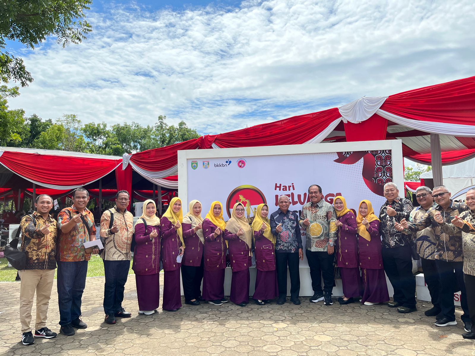 Bupati dan Wakil Bupati Asahan Ikuti Puncak Peringatan Harganas ke-30