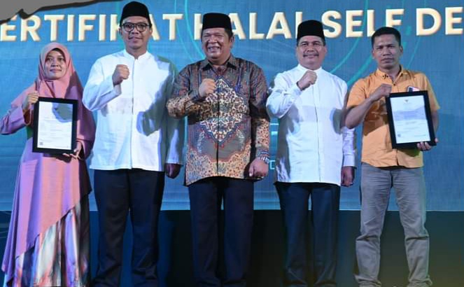 Walikota Padangsidimpuan Irsan Efendi Nasution, SH MM, menjadi Keynote Speaker dalam acara Road to FESyar (Festival Ekonomi Syariah) 2023