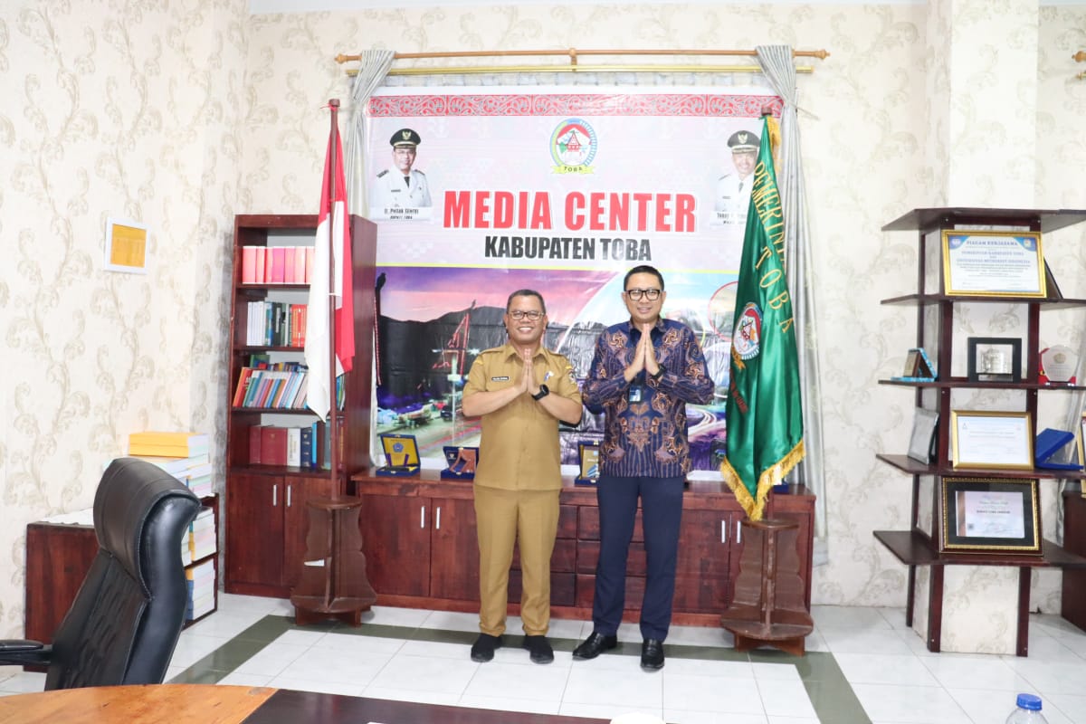 Bupati Toba Terima Kunjungan dan Silaturahmi Pimpinan Cabang BRI Balige