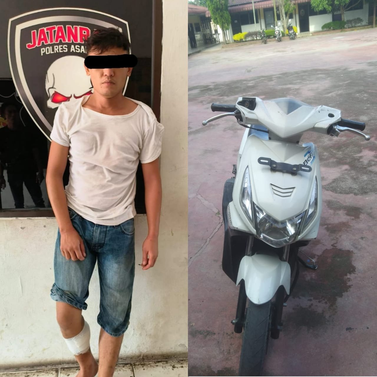 Sepeda Motor Pelajar SMP Swasta Annahlu Kisaran Raib, Pelaku Kenak Door