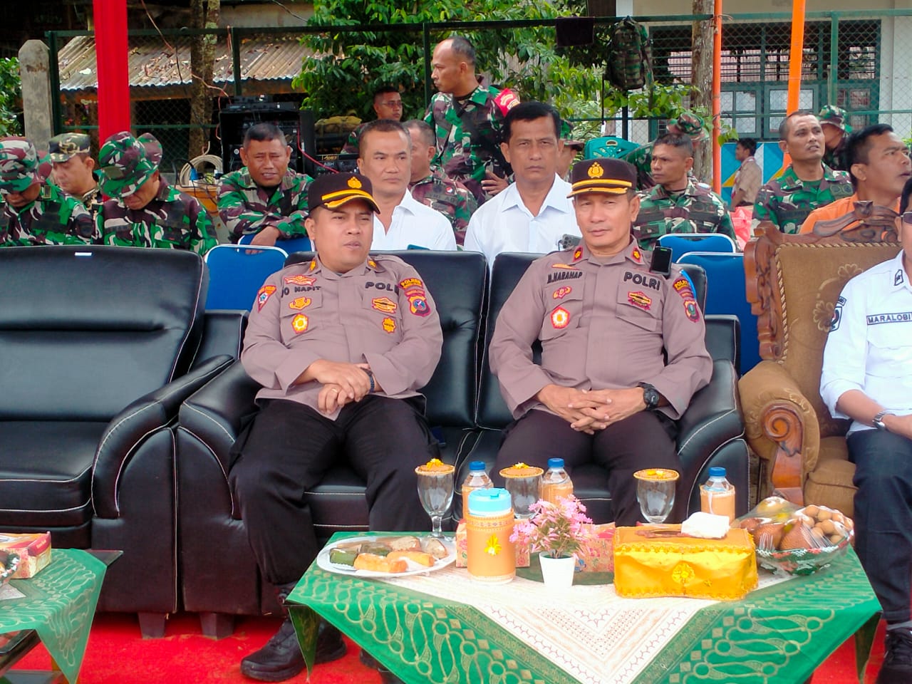 Wakapolres Padangsidimpuan Hadiri Upacara Pembukaan TMMD ke 117 Tahun 2023, Kompol Maju Harahap : Wujud Sinergitas TNI-POLRI