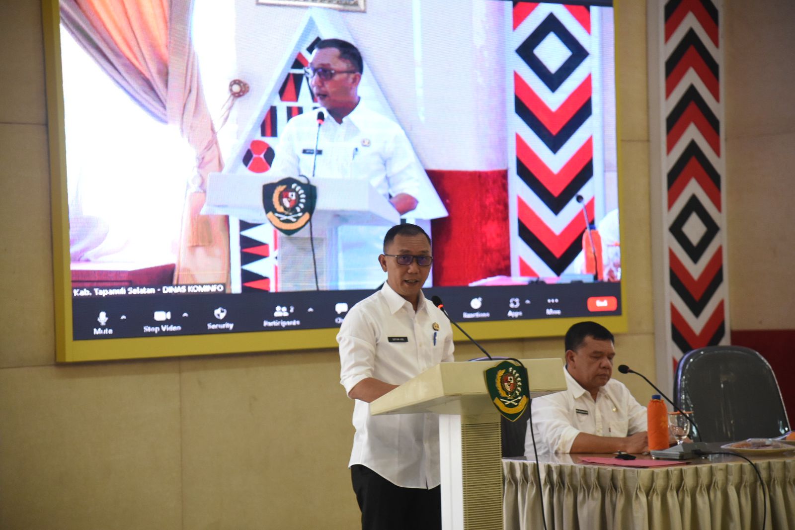 Bupati Tapsel Dolly Pasaribu : Target Penempatan RPJPD Dapat Tercapai Jika Bisa Berikan Masukan Yang Positif Juga Konstruktif