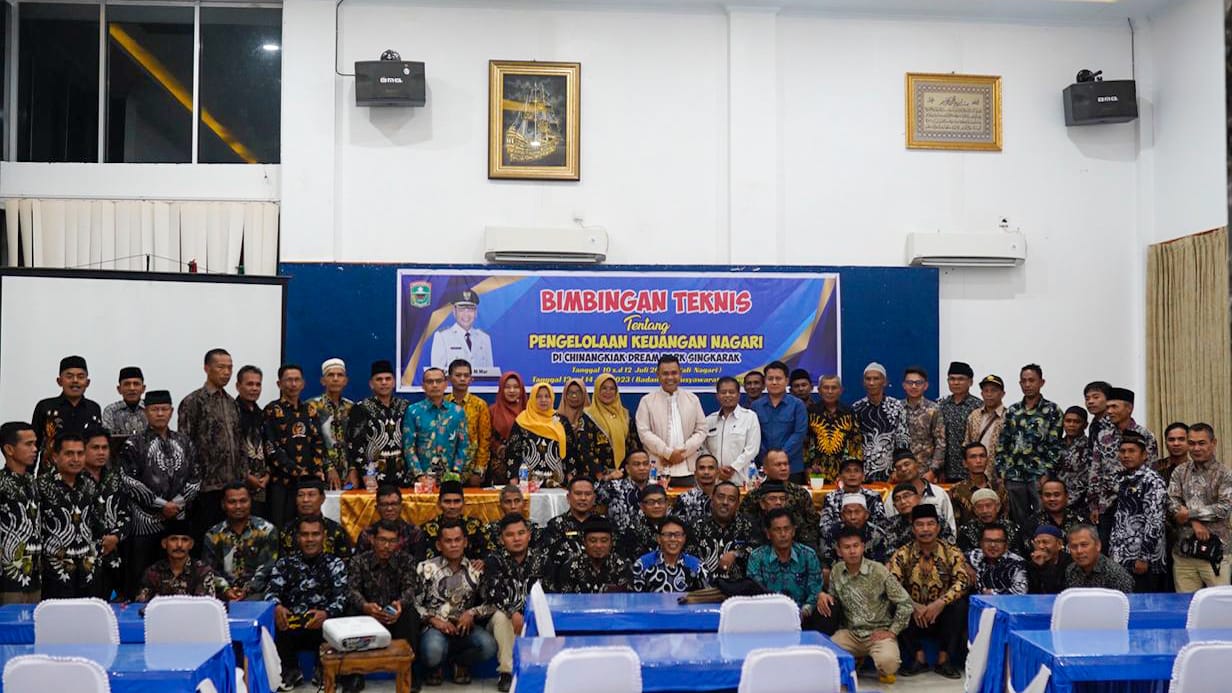 Hindari Hukum, Wali Nagari Bimtek Pengelolaan Keuangan Daerah