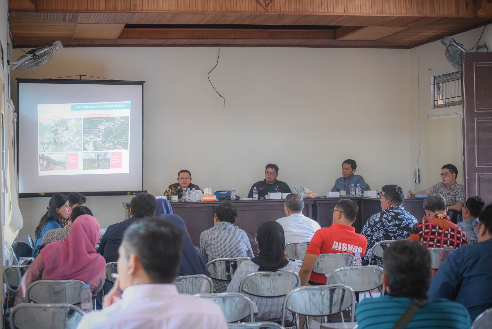 Rahuddin Harahap hadiri Rapat Tentang Paparan Laporan Pendahuluan Penyusunan RDTR Kawasan Perkotaan