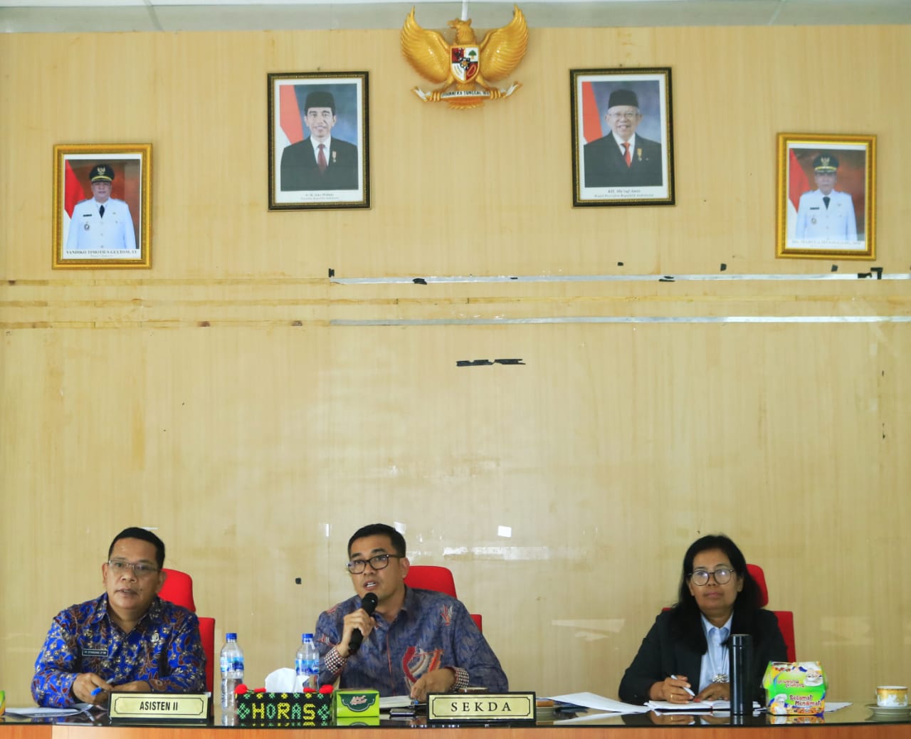 JELANG PELAKSANAAN EVENT INTERNASIONAL PEMKAB SAMOSIR GELAR RAKOR