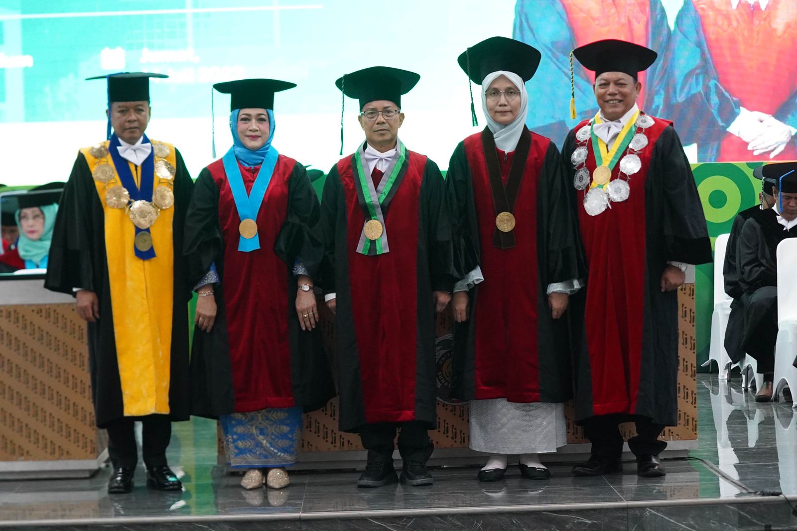 Tiga Guru Besar Tetap USU Dikukuhkan