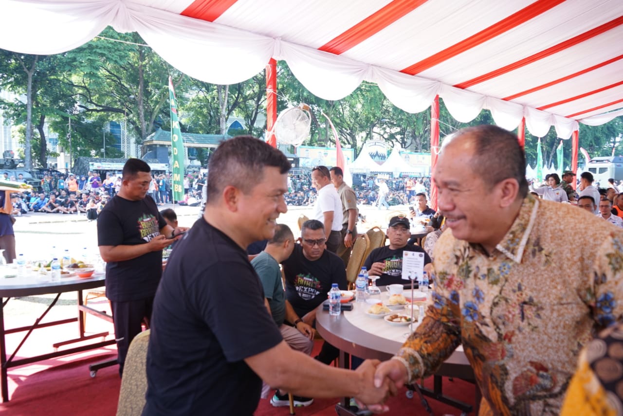 Wakil Bupati Asahan Ikuti Pembukaan Bukit Barisan Expo 2023