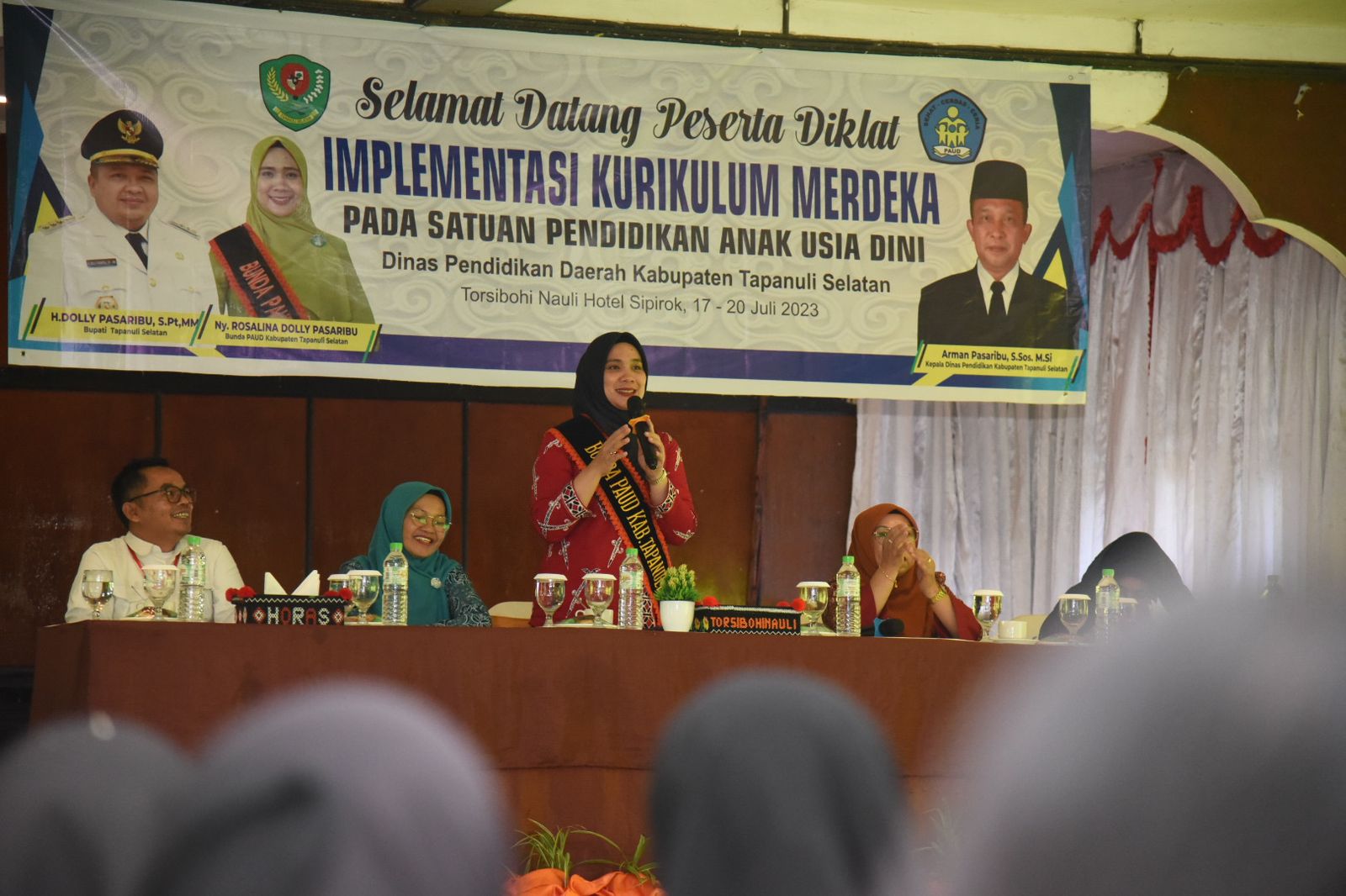 Ketua PKK Tapsel Ajak Seluruh Bunda PAUD Untuk Bersama-sama Lakukan Perubahan
