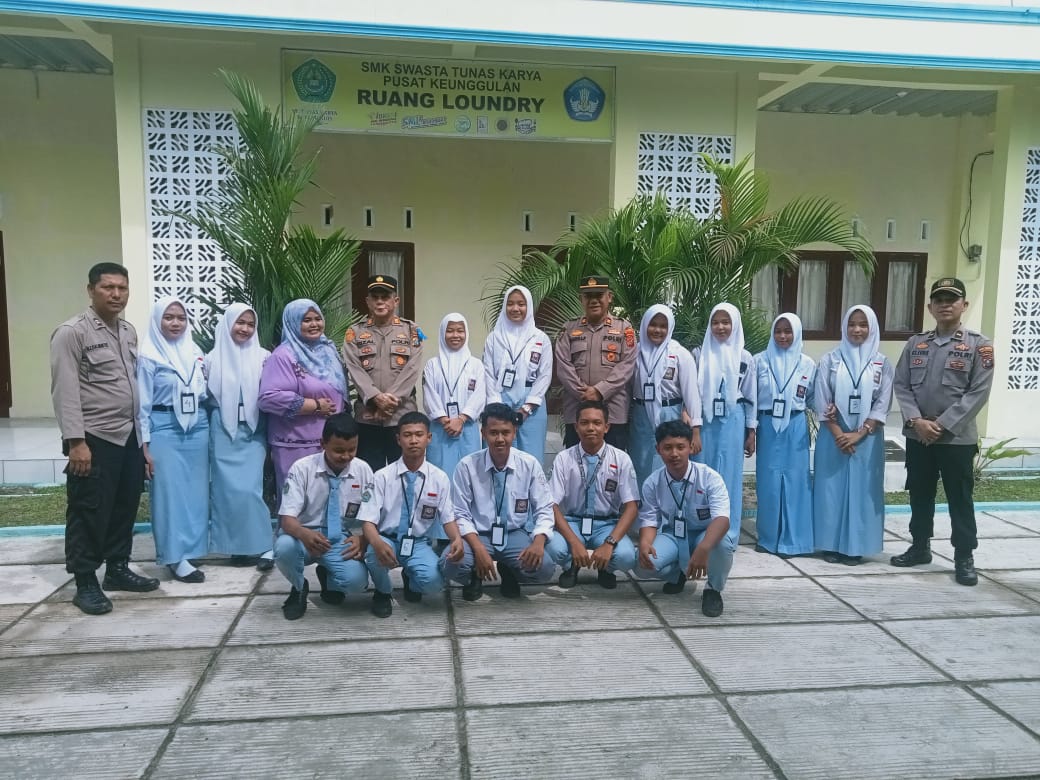 Cegah Kenakalan Remaja, Polsek Batang Kuis Goes To School