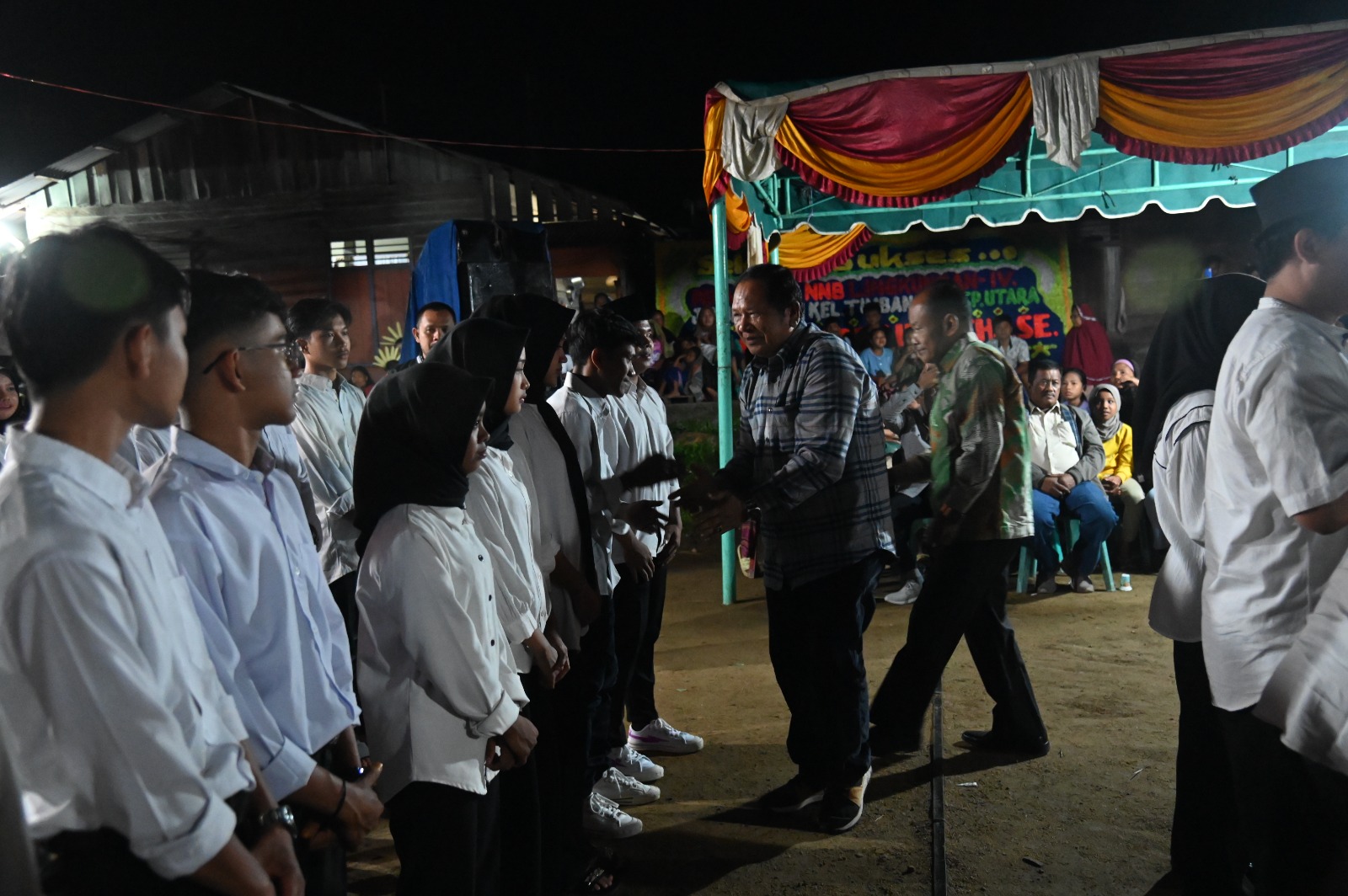 Walikota Padangsidimpuan Irsan Efendi Nasution SH, MM hadiri pelantikan NNB Dosniroha