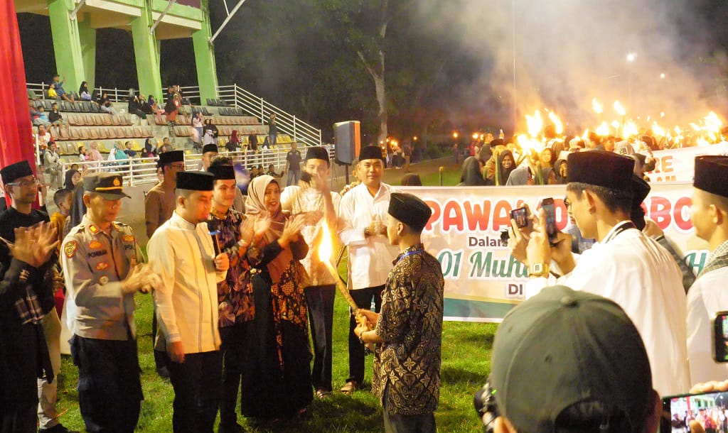 Menyambut tahun baru Islam 1445 Hijriah di Kota Solok meriah