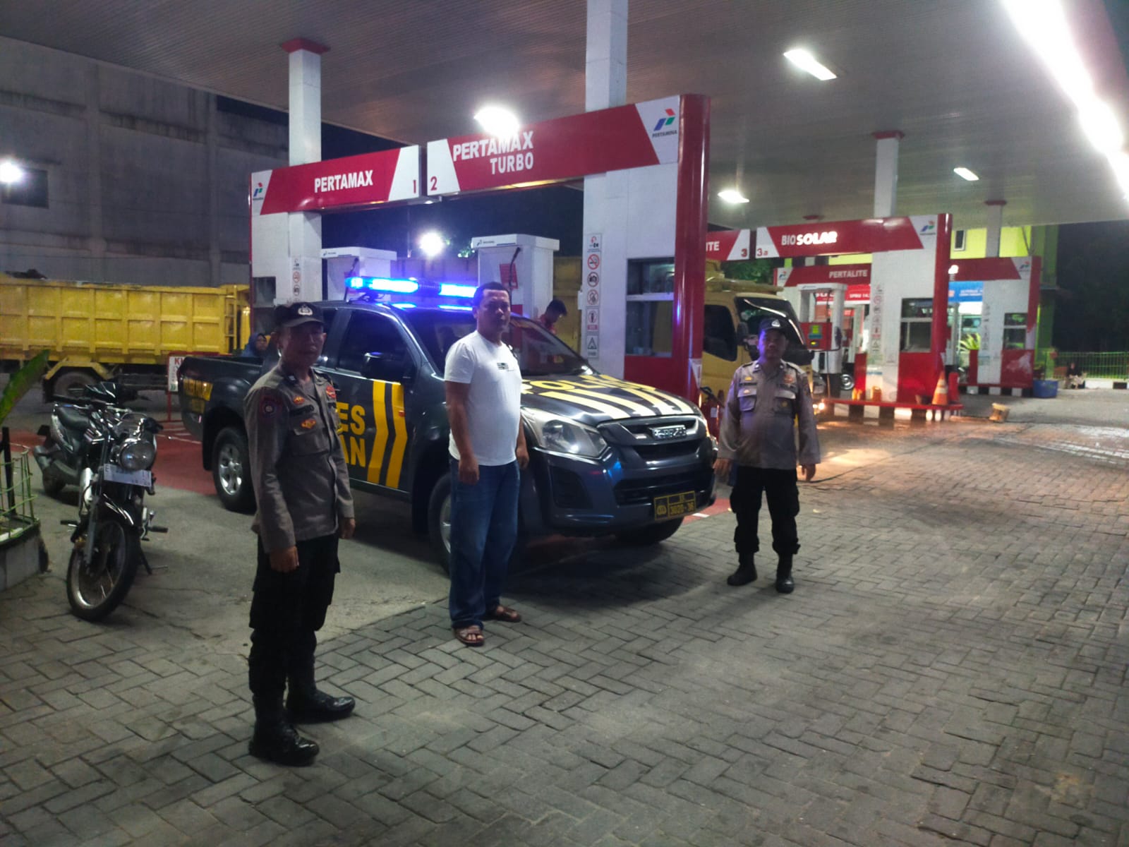 Ciptakan Kondusivitas Personel Polsek Pulau Raja Patroli KYRD