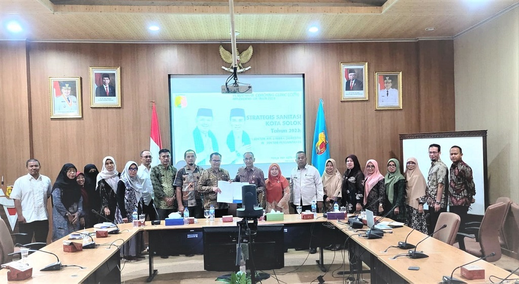 Bappeda Kota Solok mengadakan Coaching Clinic II (CC II) tahapan Pelaksanaan Implementasi SSK Tahun 2023