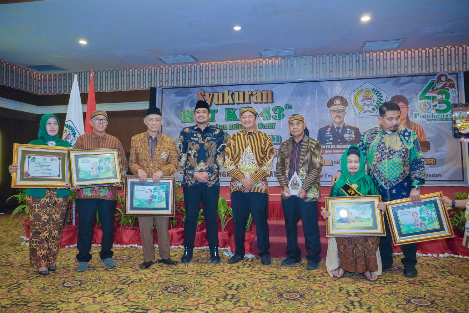 Di HUT ke-43 Pujakesuma, Bobby Nasution: Keberadaan Etnis Jawa Sangat Penting & Strategis