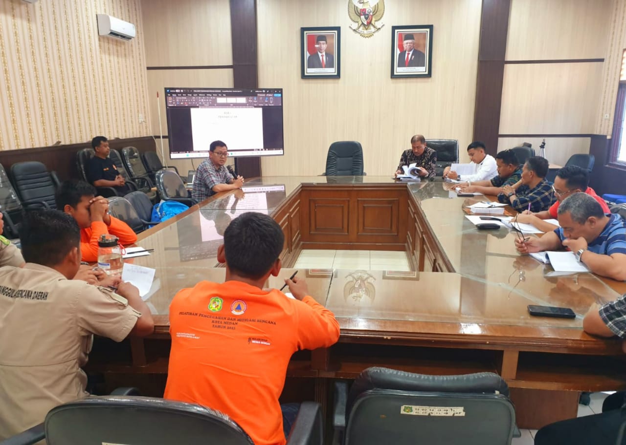 BPBD Rakor Lanjutan Penyusunan Dokumen Rencana Kontijensi Banjir
