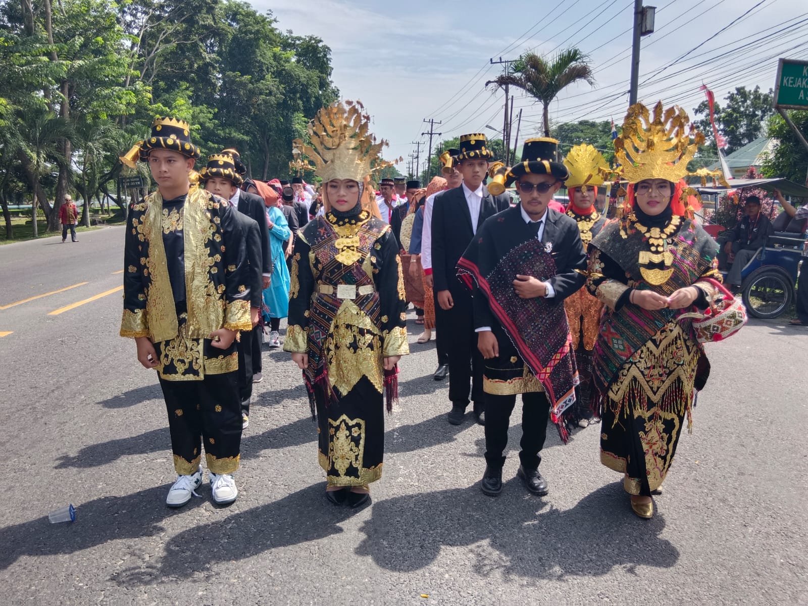 Bupati Asahan Lepas Kirab Budaya PSBD Kabupaten Asahan Ke V Tahun 2023