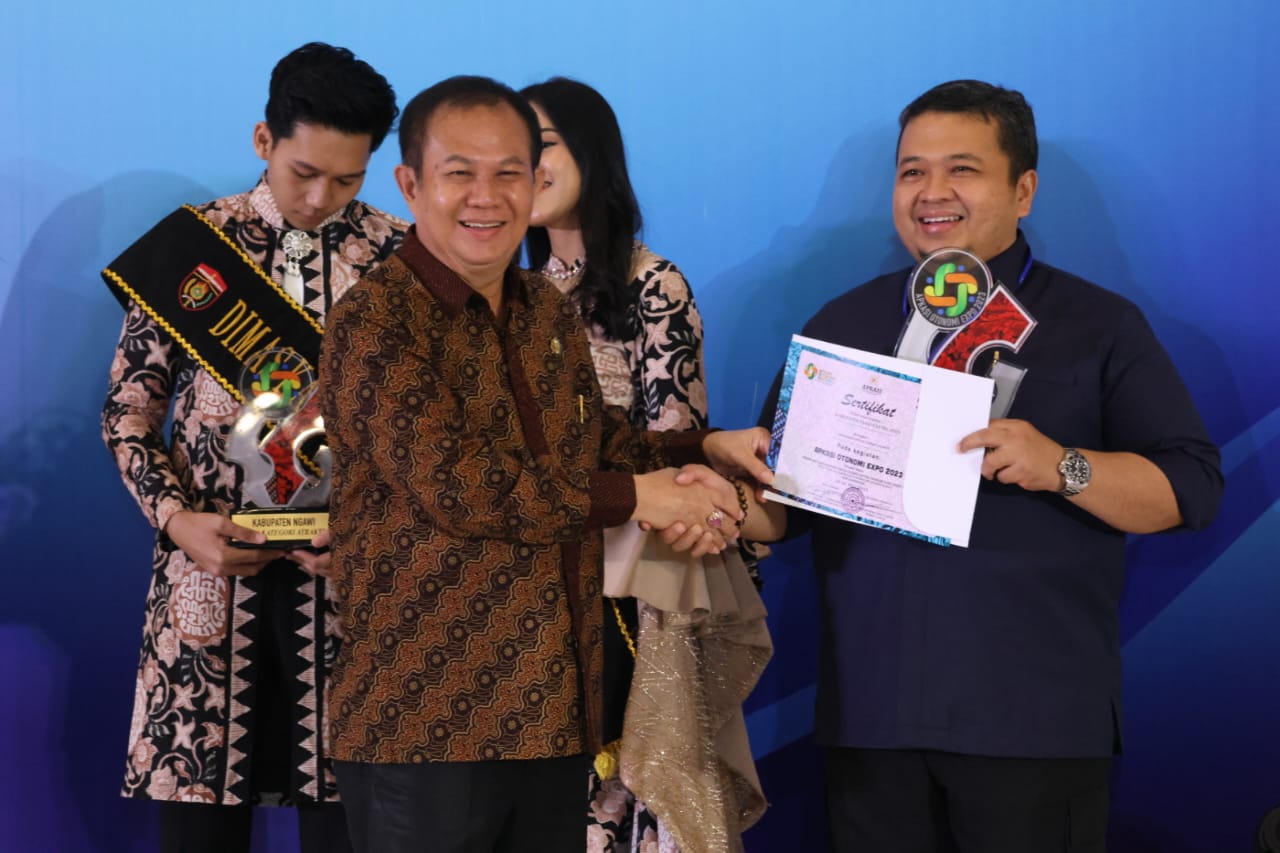 Apkasi Otonomi Expo 2023, Pemkab Tapsel Raih Penghargaan Stand Terbaik Kategori Atraktif
